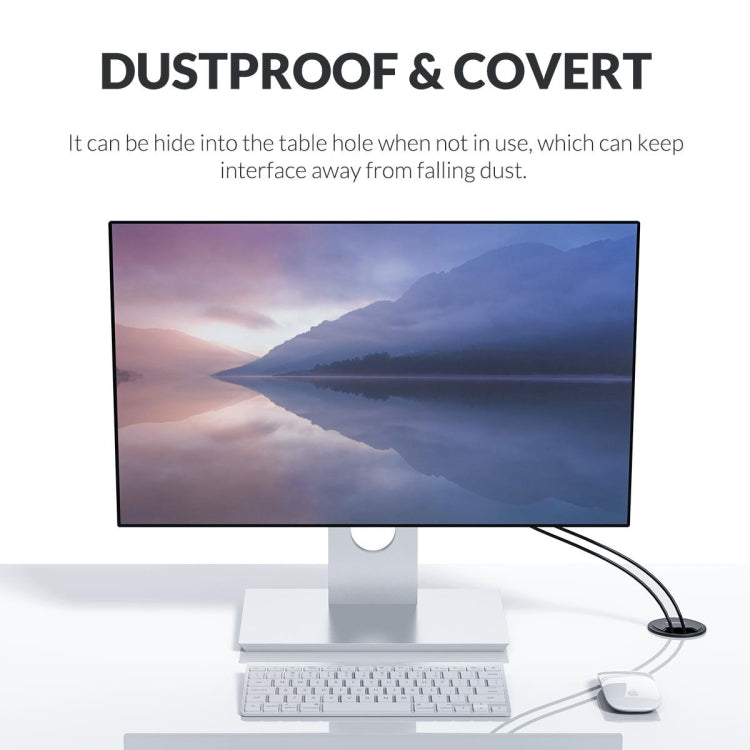 ORICO DESK-4U-BK USB3.0ポート4つ搭載多機能デスクトップハブ