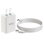 IVON AD-33 2in1 2.1A シングルUSBポートトラベルチャージャー + 1m USB to Micro USBデータケーブルセット、EUプラグ、USプラグ
