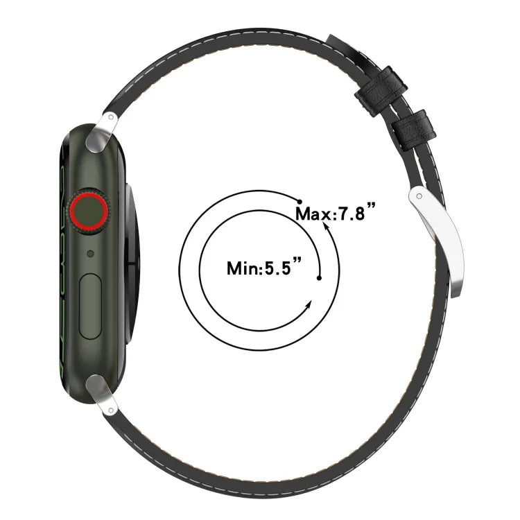 本革ウォッチバンド、サイズ：小サイズ、Apple Watchシリーズ7 41mm / 6&SE&5&4 40mm / 3&2&1 38mm用、サイズ：小サイズ、Apple Watchシリーズ8&7 41mm / SE 2&6&SE&5&4 40mm / 3&2&1 38mm用