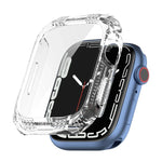 ひし形ベルトドリル＋強化フィルム一体型ケース、Apple Watchシリーズ9 / 8 / 7 41mm用、Apple Watchシリーズ9 / 8 / 7 45mm用