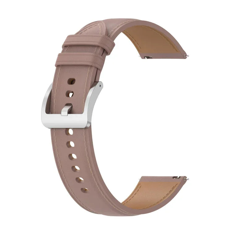 20mm本革ウォッチストラップ、Samsung Galaxy Watch4 / Watch3 41mm / Active2 / Huawei / ゲーミングウォッチ等対応