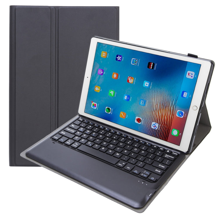 A129 TPU着脱式 Bluetoothキーボード レザーケース ブラケット付き、iPad Pro 12.9インチ 2015 / 2017用、AM17