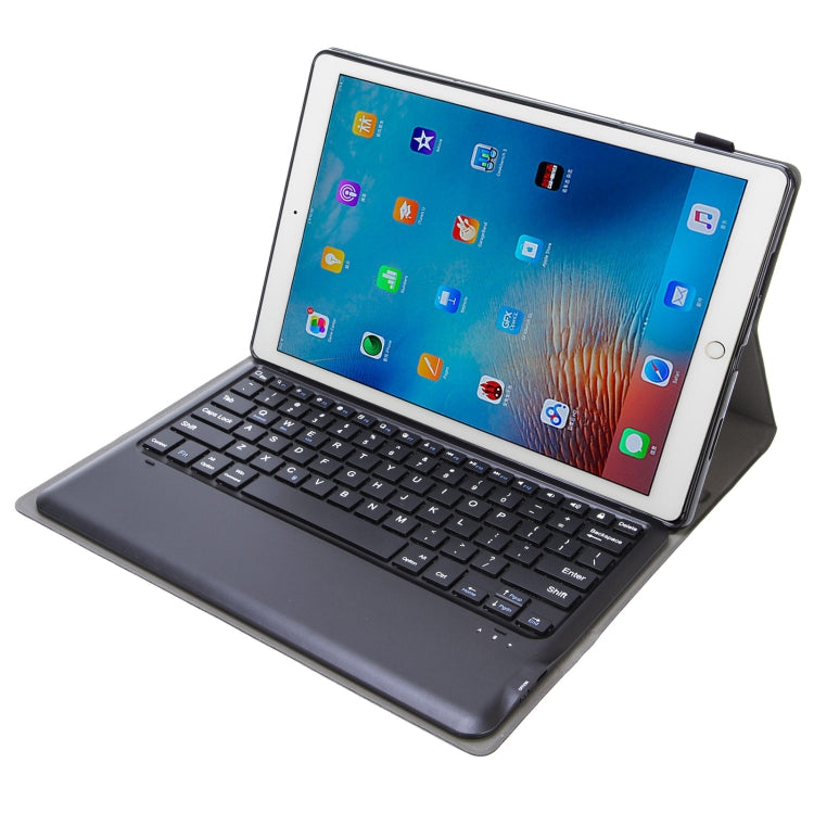 A129 TPU着脱式 Bluetoothキーボード レザーケース ブラケット付き、iPad Pro 12.9インチ 2015 / 2017用、AM17
