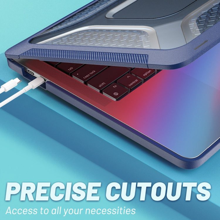 PC + TPUハニカムノートパソコン保護ケース、MacBook Pro 13.3インチ A2338 / A2289 / A2251 (2020)用、MacBook Pro 16インチ A2141用