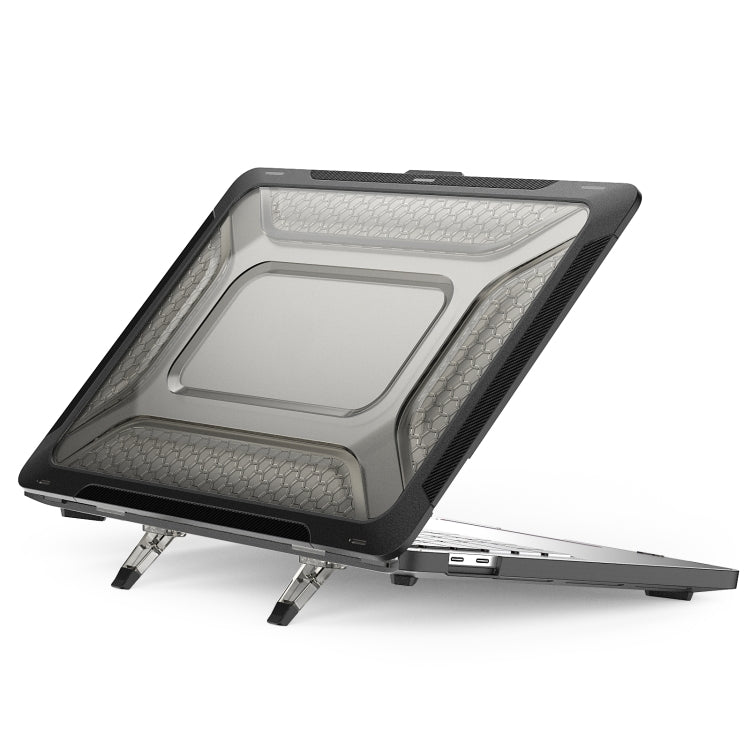 PC + TPUハニカムノートパソコン保護ケース、MacBook Pro 13.3インチ A2338 / A2289 / A2251 (2020)用、MacBook Pro 16インチ A2141用