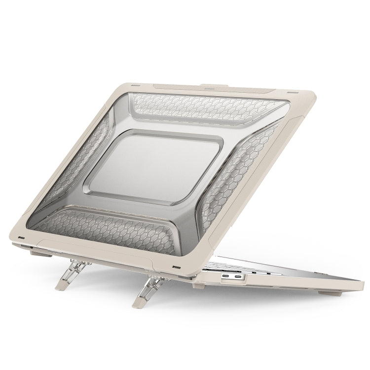 PC + TPUハニカムノートパソコン保護ケース、MacBook Pro 13.3インチ A2338 / A2289 / A2251 (2020)用、MacBook Pro 16インチ A2141用