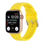 Apple Watch シリーズ用ホローアウトシリコンウォッチバンド、7 41mm / 6&SE&5&4 40mm / 3&2&1 38mm、7 45mm / 6&SE&5&4 44mm / 3&2&1 42mm