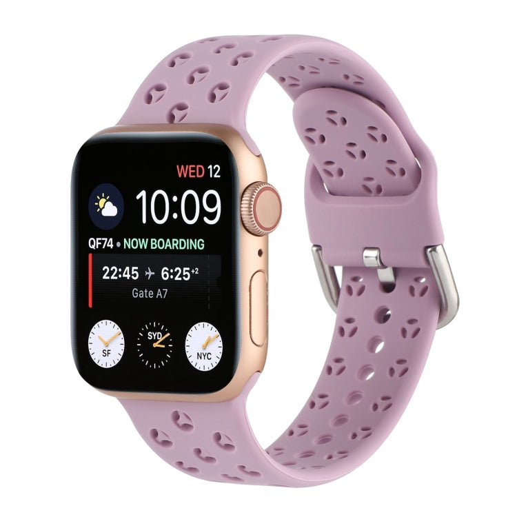 Apple Watch シリーズ用ホローアウトシリコンウォッチバンド、7 41mm / 6&SE&5&4 40mm / 3&2&1 38mm、7 45mm / 6&SE&5&4 44mm / 3&2&1 42mm