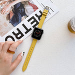 Apple Watch シリーズ用レザーワッチバンド、7 41mm / 6&SE&5&4 40mm / 3&2&1 38mm、7 45mm / 6&SE&5&4 44mm / 3&2&1 42mm