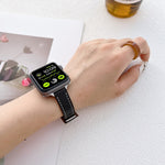 Apple Watch シリーズ用レザーワッチバンド、7 41mm / 6&SE&5&4 40mm / 3&2&1 38mm、7 45mm / 6&SE&5&4 44mm / 3&2&1 42mm
