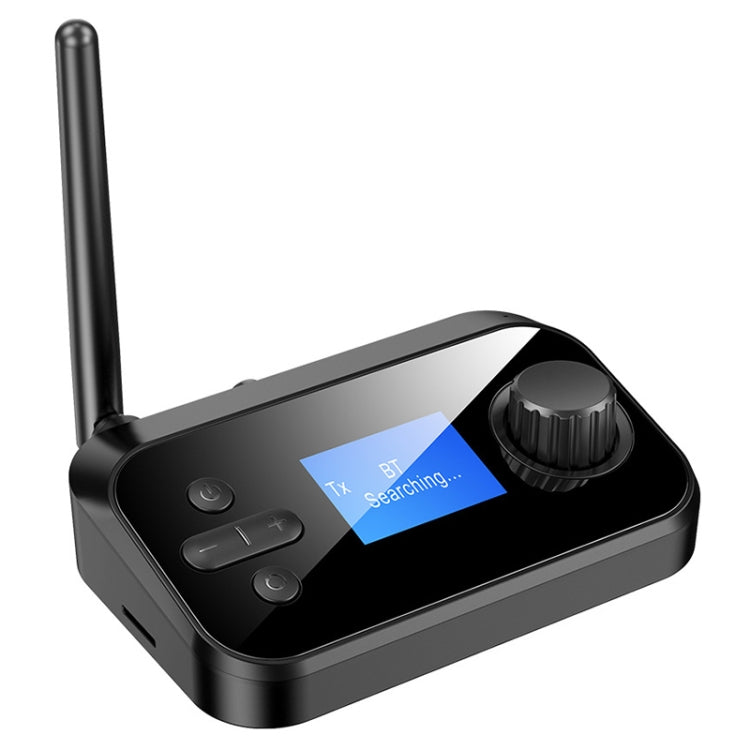C41 3イン1 光ファイバー Bluetooth 5.0 オーディオアダプター レシーバー トランスミッター LCDスクリーン付き、C41