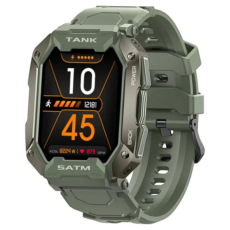 TANK M1 1.72インチ TFT画面スマートウォッチ、睡眠モニタリング / 心拍数モニタリング対応