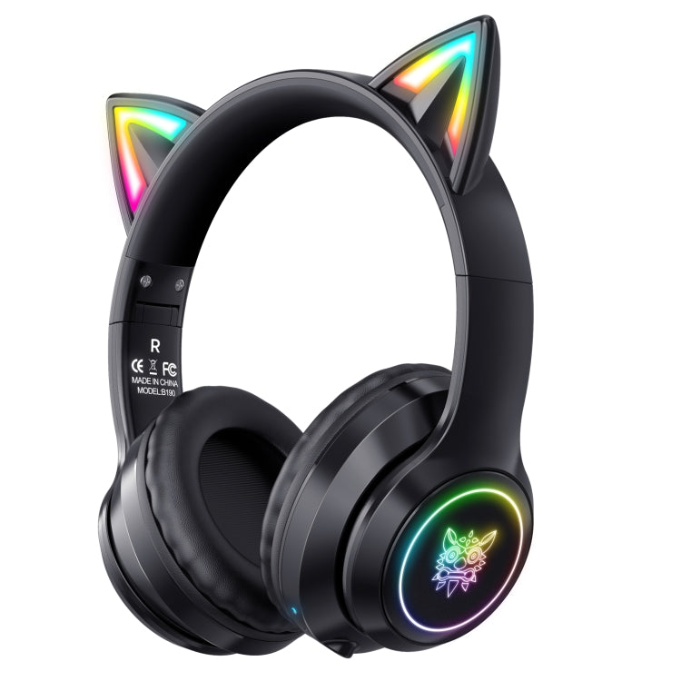 ONIKUMA B90 RGBライティングワイヤレスBluetoothヘッドホン、B90