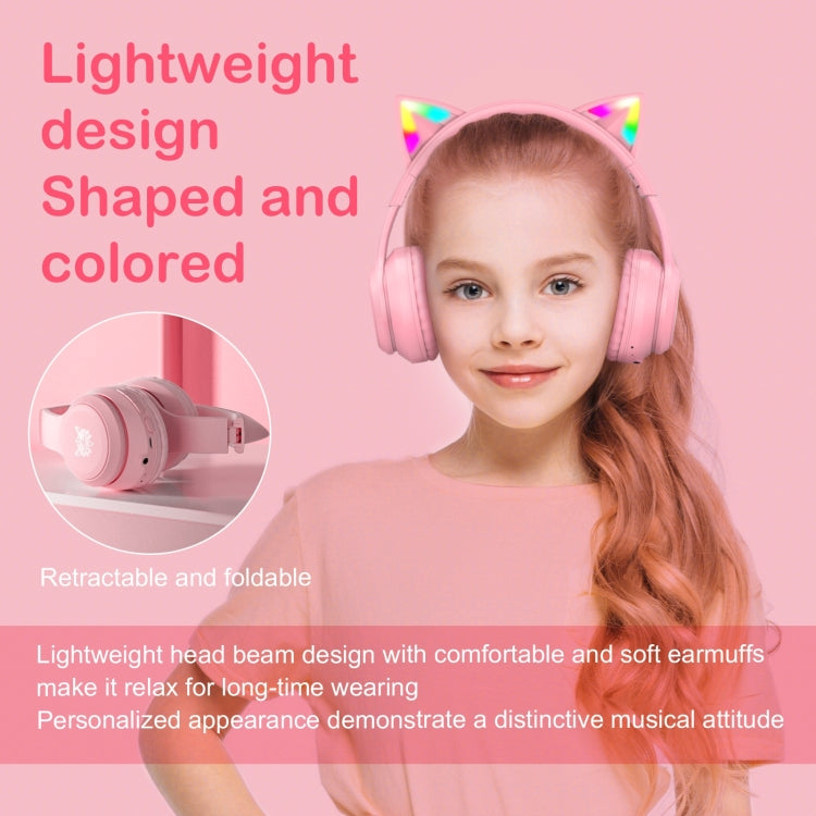 ONIKUMA B90 RGBライティングワイヤレスBluetoothヘッドホン、B90