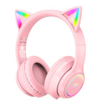 ONIKUMA B90 RGBライティングワイヤレスBluetoothヘッドホン、B90