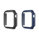 ROCK 2-in-1 PCフレーム＋フィルムプロテクターケース、Apple Watch シリーズ 6 & SE & 5 & 4 44mm、3 & 2 & 1 42mm、3 & 2 & 1 38mm用