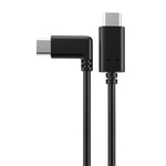 USB 3.2 Gen1 Type-C to USB 3.2 Gen1 Type-C シングルエルボー VRリンクケーブル Oculus Quest 1 / 2用、3m シングルエルボー