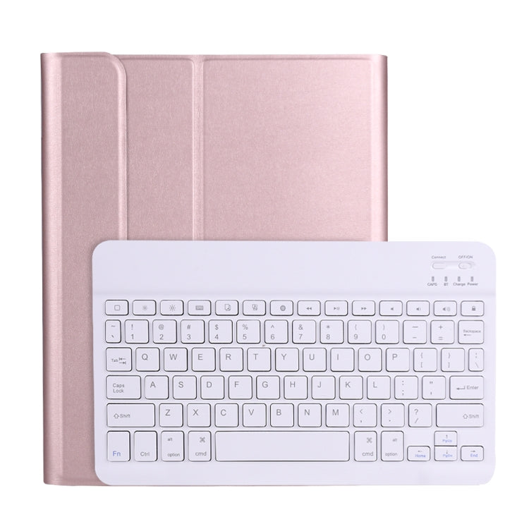 A11B ラムスキンテクスチャ 超薄型 Bluetoothキーボード レザーケース ペンホルダー付き、A11B、iPad Air 2022 / Air 2020 10.9用