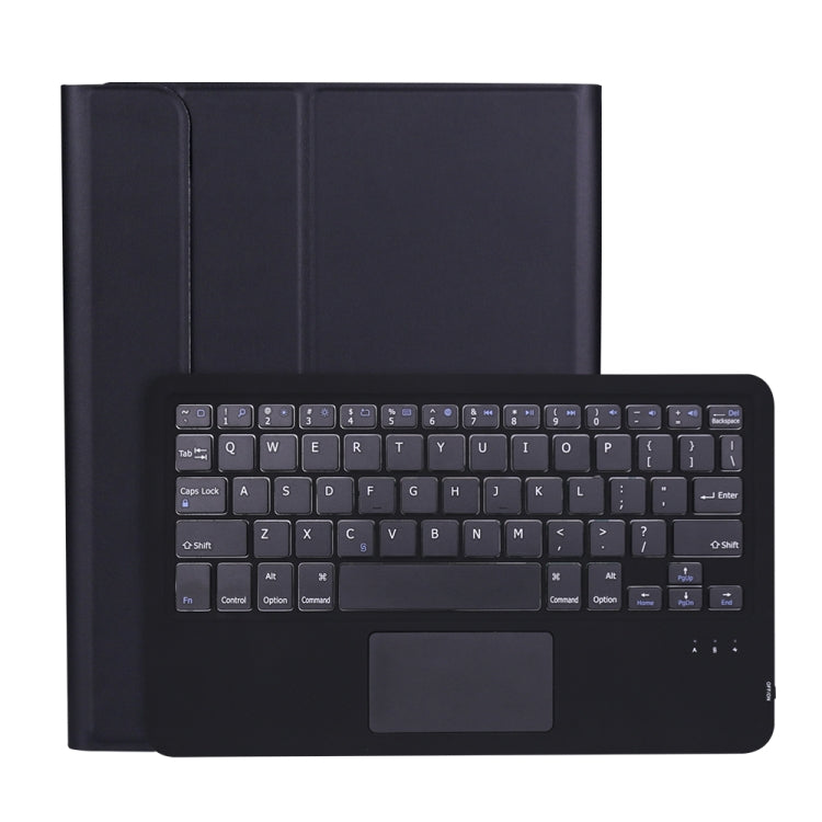 A11B-A ラムスキンテクスチャ 超薄型 Bluetoothキーボード レザーケース ペンホルダー＆タッチパッド付き、A11B-A