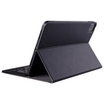 A11B-A ラムスキンテクスチャ 超薄型 Bluetoothキーボード レザーケース ペンホルダー＆タッチパッド付き、A11B-A