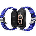 Stainless Steel Watchband, For Huawei Band 6 / Honor Band 6, For Xiaomi Mi Band 6 / 5, For Xiaomi Mi Band 4 / 3