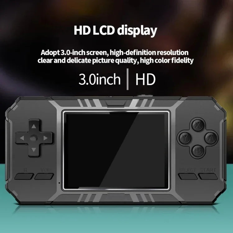 S8 3.0インチスクリーン クラシック携帯型ゲーム機 内蔵520ゲーム、S8 / アーミーグリーン、S8 / ブラック、S8 / ブルー