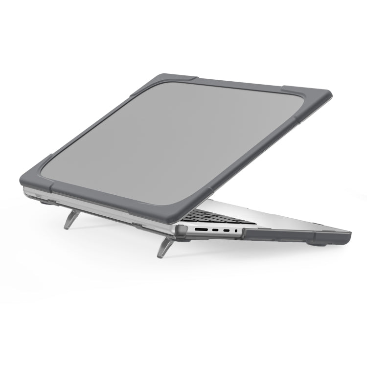 TPU + PC二色耐衝撃ノートパソコン保護ケース、MacBook Pro 16.2インチ A2485 2021用