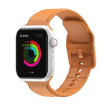 シリコンステッチウォッチバンド、Apple Watch シリーズ 7 41mm / 6&SE&5&4 40mm / 3&2&1 38mm、7 45mm / 6&SE&5&4 44mm / 3&2&1 42mm用