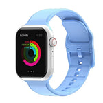 シリコンステッチウォッチバンド、Apple Watch シリーズ 7 41mm / 6&SE&5&4 40mm / 3&2&1 38mm、7 45mm / 6&SE&5&4 44mm / 3&2&1 42mm用
