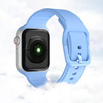 シリコンステッチウォッチバンド、Apple Watch シリーズ 7 41mm / 6&SE&5&4 40mm / 3&2&1 38mm、7 45mm / 6&SE&5&4 44mm / 3&2&1 42mm用