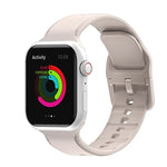 シリコンステッチウォッチバンド、Apple Watch シリーズ 7 41mm / 6&SE&5&4 40mm / 3&2&1 38mm、7 45mm / 6&SE&5&4 44mm / 3&2&1 42mm用