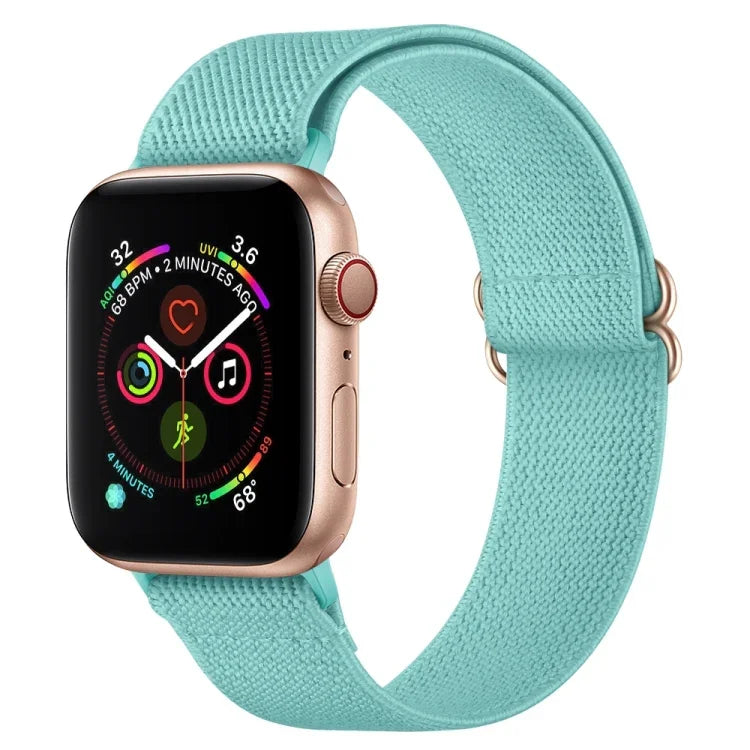 ポリエステルナイロンウォッチバンド、Apple Watch シリーズ 7 41mm / 6&SE&5&4 40mm / 3&2&1 38mm、7 45mm / 6&SE&5&4 44mm / 3&2&1 42mm用
