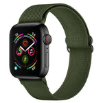 ポリエステルナイロンウォッチバンド、Apple Watch シリーズ 7 41mm / 6&SE&5&4 40mm / 3&2&1 38mm、7 45mm / 6&SE&5&4 44mm / 3&2&1 42mm用