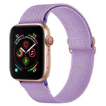 ポリエステルナイロンウォッチバンド、Apple Watch シリーズ 7 41mm / 6&SE&5&4 40mm / 3&2&1 38mm、7 45mm / 6&SE&5&4 44mm / 3&2&1 42mm用