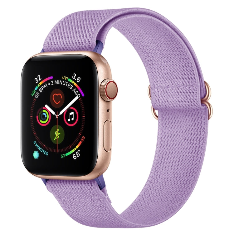 ポリエステルナイロンウォッチバンド、Apple Watch シリーズ 7 41mm / 6&SE&5&4 40mm / 3&2&1 38mm、7 45mm / 6&SE&5&4 44mm / 3&2&1 42mm用