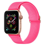 ポリエステルナイロンウォッチバンド、Apple Watch シリーズ 7 41mm / 6&SE&5&4 40mm / 3&2&1 38mm、7 45mm / 6&SE&5&4 44mm / 3&2&1 42mm用