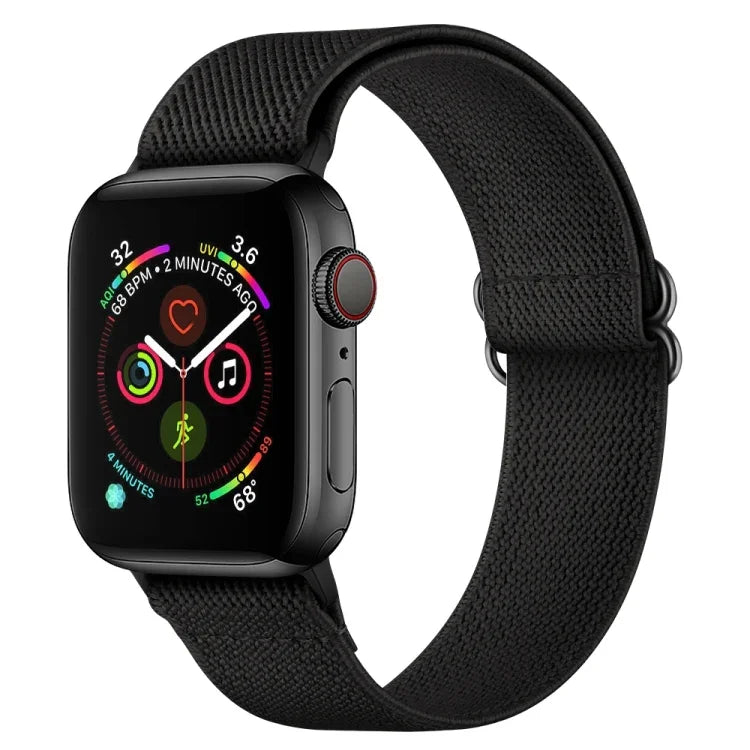 ポリエステルナイロンウォッチバンド、Apple Watch シリーズ 7 41mm / 6&SE&5&4 40mm / 3&2&1 38mm、7 45mm / 6&SE&5&4 44mm / 3&2&1 42mm用