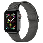 ポリエステルナイロンウォッチバンド、Apple Watch シリーズ 7 41mm / 6&SE&5&4 40mm / 3&2&1 38mm、7 45mm / 6&SE&5&4 44mm / 3&2&1 42mm用