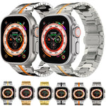 Apple Watchシリーズ用スチールウォッチバンド, 7 41mm / 6&SE&5&4 40mm / 3&2&1 38mm, 7 45mm / 6&SE&5&4 44mm / 3&2&1 42mm