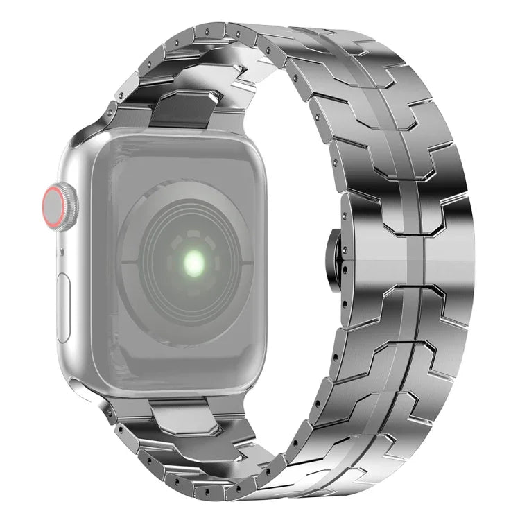 Apple Watchシリーズ用スチールウォッチバンド, 7 41mm / 6&SE&5&4 40mm / 3&2&1 38mm, 7 45mm / 6&SE&5&4 44mm / 3&2&1 42mm