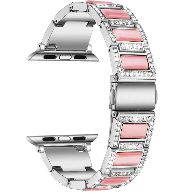 22mmメタルオパールウォッチバンド Apple Watchシリーズ用, 7 41mm / 6&SE&5&4 40mm / 3&2&1 38mm, 7 45mm / 6&SE&5&4 44mm / 3&2&1 42mm