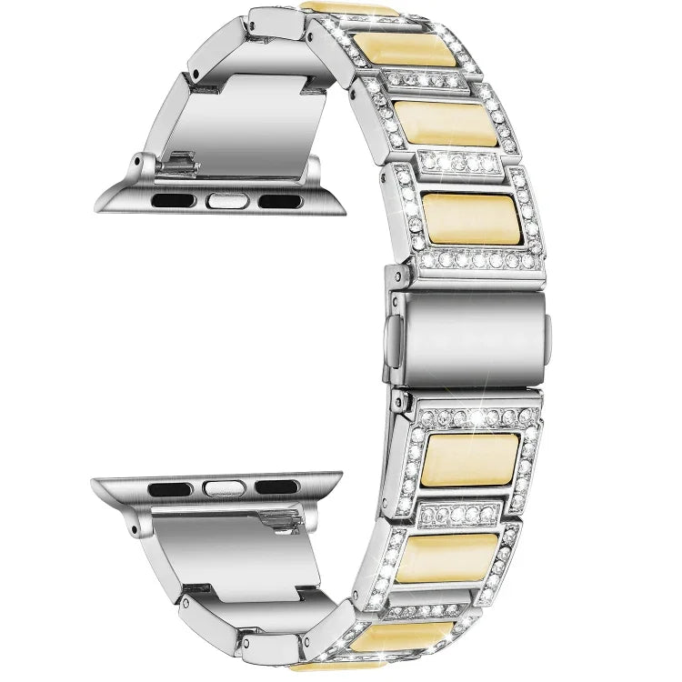 22mmメタルオパールウォッチバンド Apple Watchシリーズ用, 7 41mm / 6&SE&5&4 40mm / 3&2&1 38mm, 7 45mm / 6&SE&5&4 44mm / 3&2&1 42mm