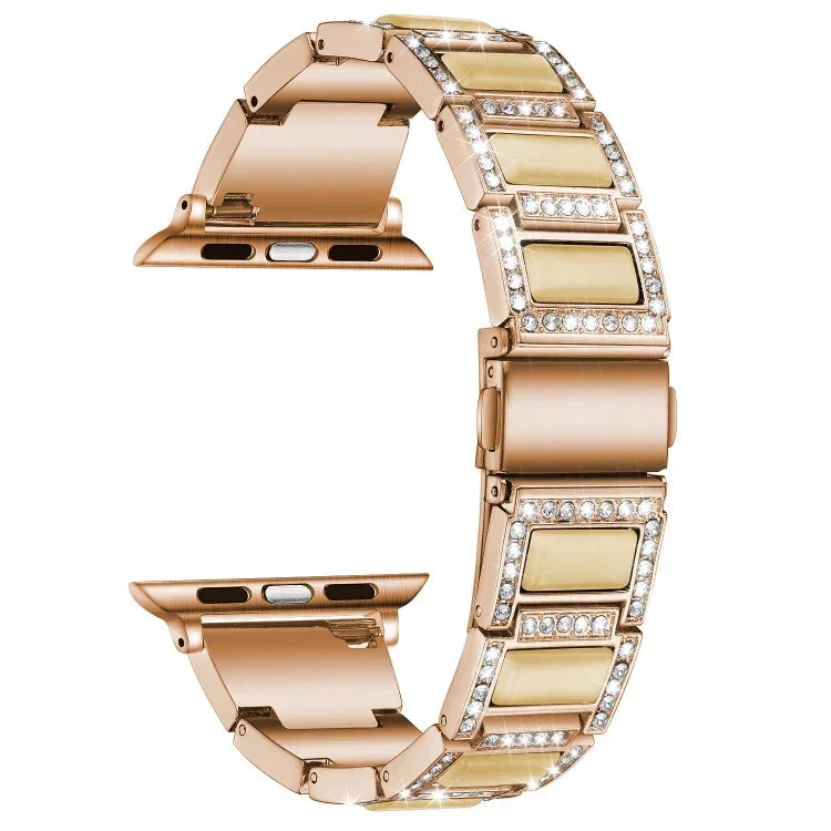 22mmメタルオパールウォッチバンド Apple Watchシリーズ用, 7 41mm / 6&SE&5&4 40mm / 3&2&1 38mm, 7 45mm / 6&SE&5&4 44mm / 3&2&1 42mm