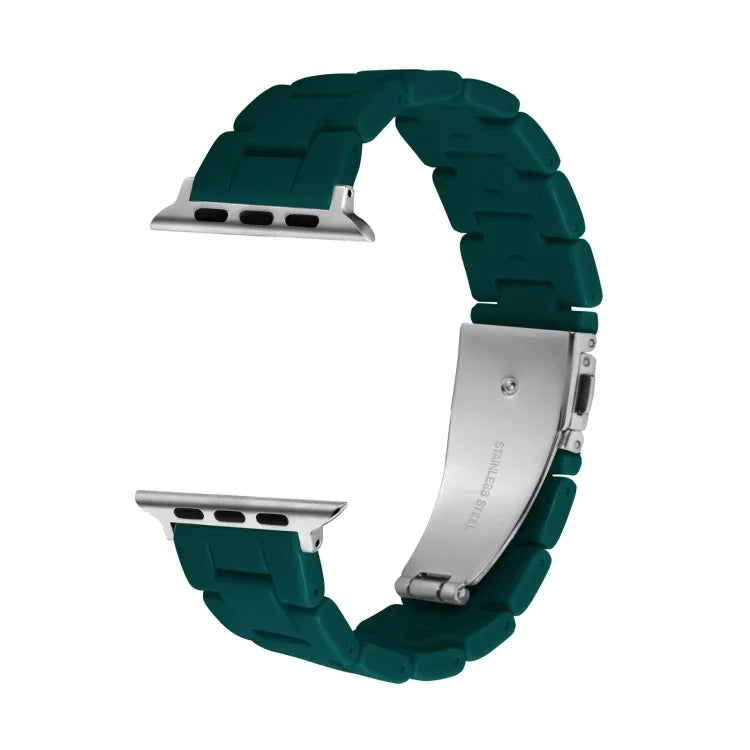 Candy Color Three-Bead Watchband For Apple Watch Series, 7 41mm / 6&SE&5&4 40mm / 3&2&1 38mm, 7 45mm / 6&SE&5&4 44mm / 3&2&1 42mm