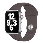 Apple Watchシリーズ用ヒョウ柄エンボスシリコンウォッチバンド, 7 41mm / 6&SE&5&4 40mm / 3&2&1 38mm, 7 45mm / 6&SE&5&4 44mm / 3&2&1 42mm