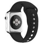 Apple Watchシリーズ用ヒョウ柄エンボスシリコンウォッチバンド, 7 41mm / 6&SE&5&4 40mm / 3&2&1 38mm, 7 45mm / 6&SE&5&4 44mm / 3&2&1 42mm