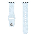 Apple Watchシリーズ用ひまわりエンボスシリコンウォッチバンド, 7 41mm / 6&SE&5&4 40mm / 3&2&1 38mm, 7 45mm / 6&SE&5&4 44mm / 3&2&1 42mm