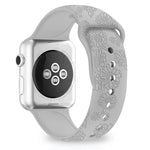 Apple Watchシリーズ用ひまわりエンボスシリコンウォッチバンド, 7 41mm / 6&SE&5&4 40mm / 3&2&1 38mm, 7 45mm / 6&SE&5&4 44mm / 3&2&1 42mm