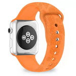 Apple Watchシリーズ用ひまわりエンボスシリコンウォッチバンド, 7 41mm / 6&SE&5&4 40mm / 3&2&1 38mm, 7 45mm / 6&SE&5&4 44mm / 3&2&1 42mm