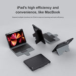 NILLKIN Bluetoothタッチキーボード スマート保護タブレットケース、iPad Air 10.9 2020 / Air 4 / Air 5 / Pro 11 2020 / 2021 / 2022用